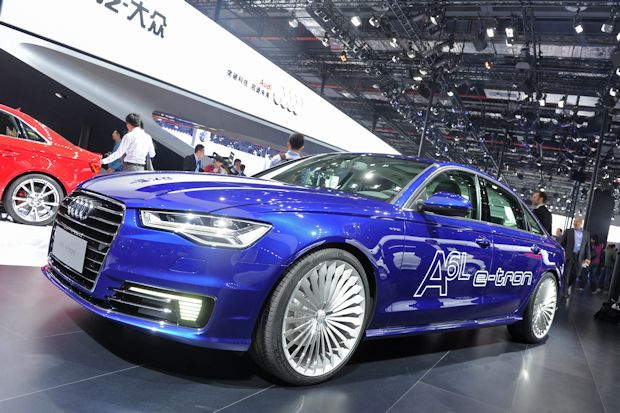 Nur für China: Der Audi A6 L e-tron mit Plug-in-Hybridantrieb und langem Radstand.