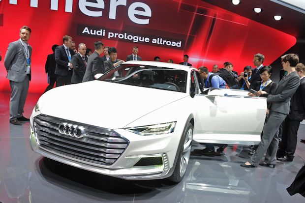 Das Showcar Audi prologue allroad nimmt die nächsten Designschritte für Serienmodelle vorweg.