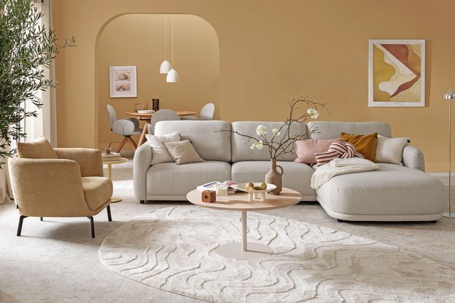 Warme Naturt&ouml;ne bringen ein edles Ambiente und viel Behaglichkeit ins Zuhause.