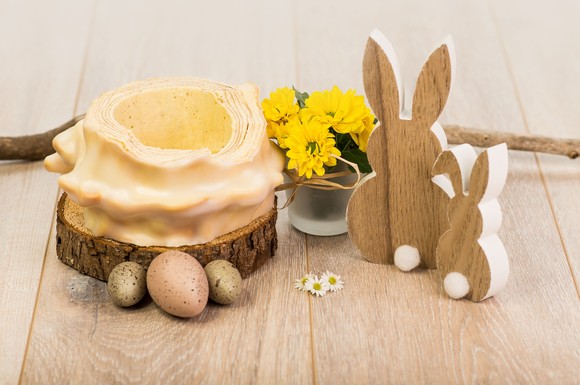 Ein Hingucker für die österliche Kaffeetafel.