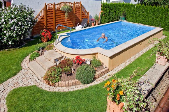 Täglich im eigenen Pool schwimmen: Das Beste, was man für Gesundheit und Fitness tun kann.