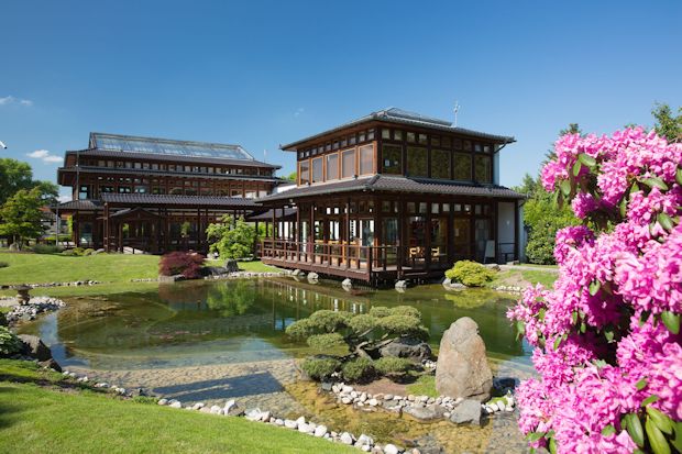 Der Japanische Garten - einer der elf Gärten von Bad Langensalza.