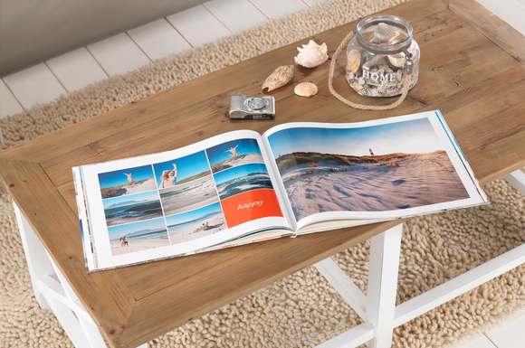 Egal ob Strandurlaub oder Städtetrip: Mit einem individuell gestalteten Fotobuch bleiben besondere Reiseerlebnisse dauerhaft lebendig.