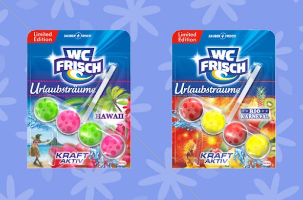 Neu von WC Frisch: Kraft-Aktiv "Hawaii" und "Rio Karneval"