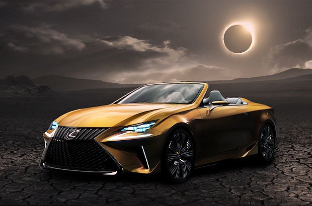 Die Studie eines sportlichen 2+2 sitzigen Roadsters deutet das künftige Design der Marke Lexus an.