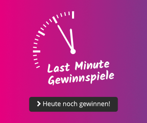 Aktuelle Gewinnspiele die heute (07.12.2023) enden